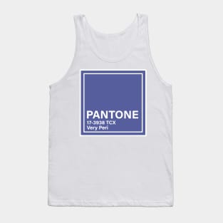 pantone 17-3938 TCX Very Peri, year 2022 Tank Top